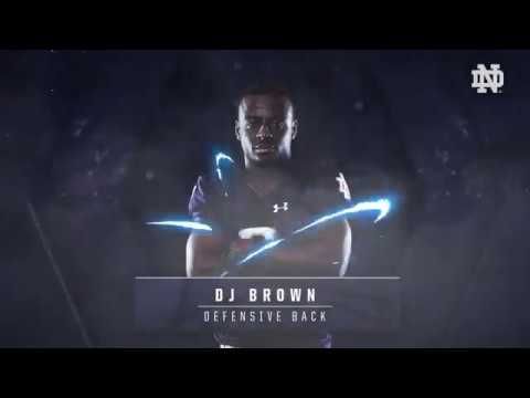 DJ Brown Highlights | @NDFootball Signing Day (02.07.18)