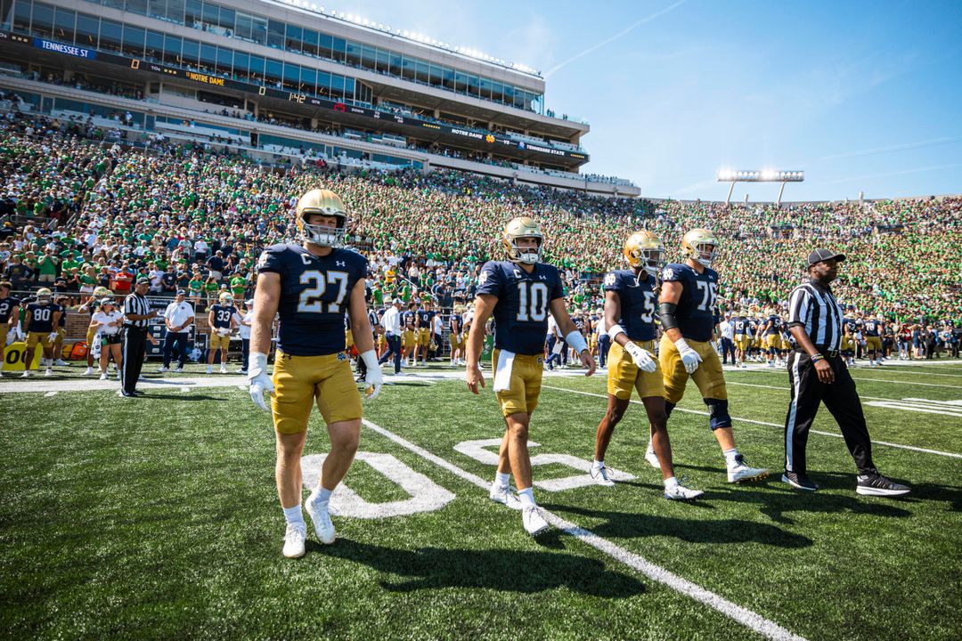 Notre Dame injury update ahead of Purdue meeting