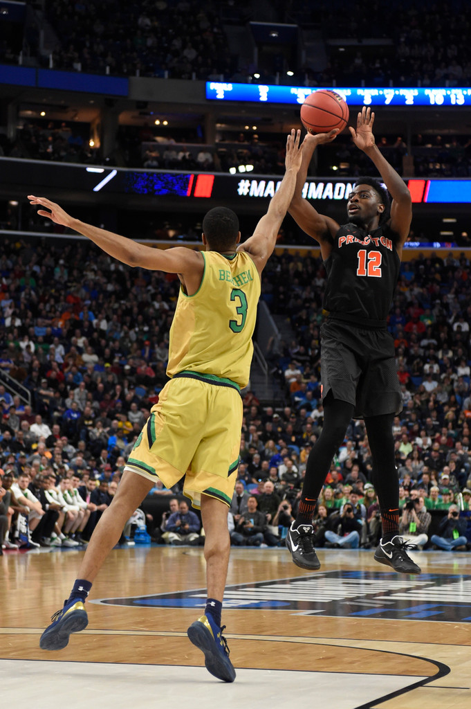 Notre Dame 60, Princeton 58