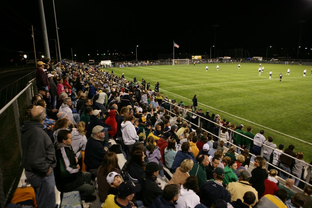Notre Dame will hope for more overflow crowds this weekend during action at the Inn at Saint Mary's Classic.