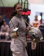 Valerie Providenza's 12-0 record at the Duke Duals pushed her career regular-season victory total to 175, the most in Notre Dame women's sabre history.
