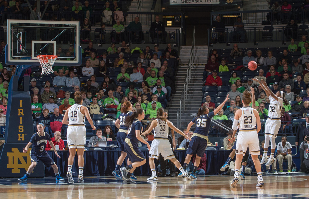 A Season in Photos: 2014-15 Notre Dame Women's Basketball