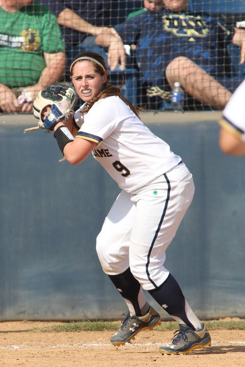 Senior Katey Haus finished with a grand slam and six total RBI on day two of the So Cal Collegiate Classic on Saturday