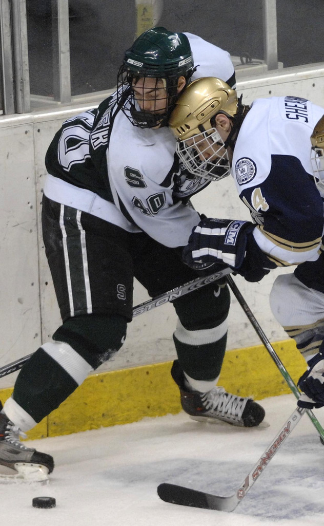 NCAA Quarterfinals - Notre Dame vs. Michigan State (AP photos)