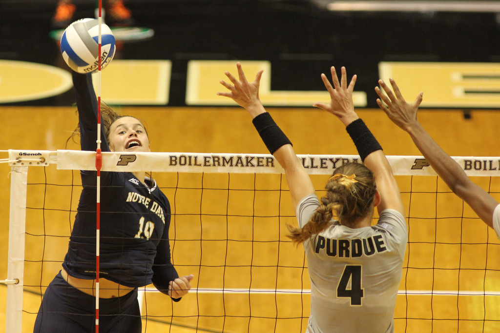 No. 11 Purdue 3, Notre Dame 0 (Sept. 20, 2014)