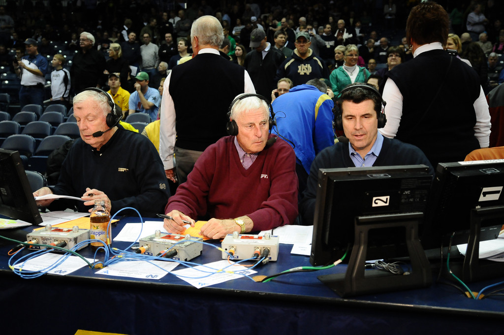 Notre Dame Men's Basketball vs West Virginia on February 22nd, 2011
