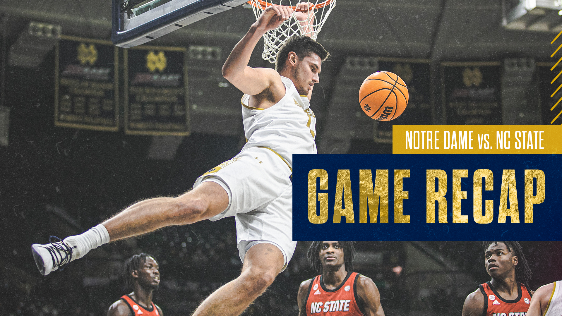 Irish Utilize Second Half Burst To Take Down NC State Irish Utilize Second Half Burst To Take Down NC State