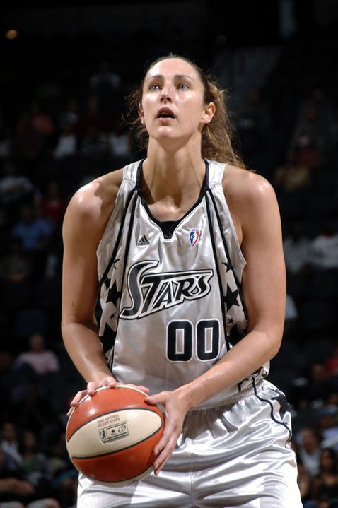 Former Notre Dame All-America center Ruth Riley ('01) will go in search of her third WNBA championship when the San Antonio Silver Stars play host to the Detroit Shock in Game 1 of the WNBA Finals Wednesday at 7:30 p.m. ET on ESPN2. <i>(photo by WNBAE/Getty Images)</i>