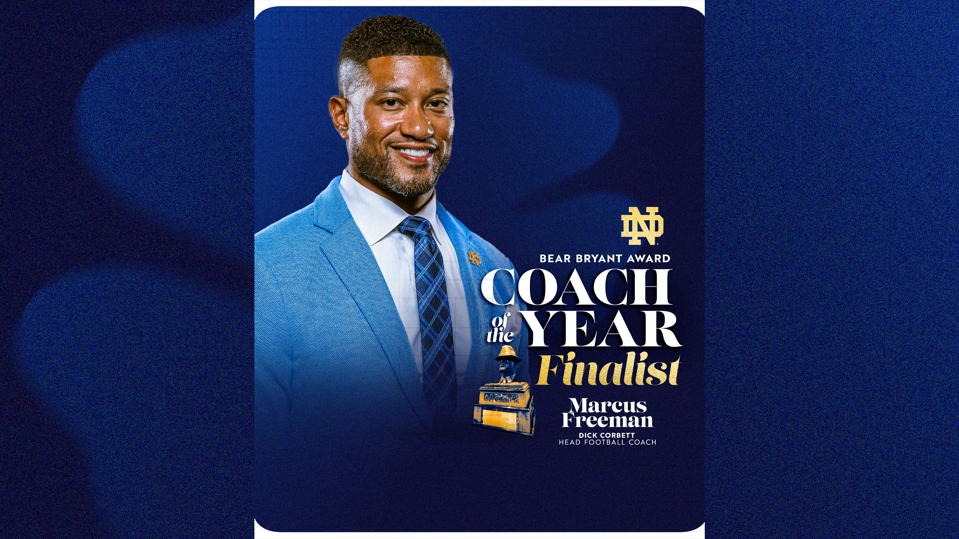 Freeman Named Finalist for Bear Bryant Coach of the Year Award Freeman Named Finalist for Bear Bryant Coach of the Year Award