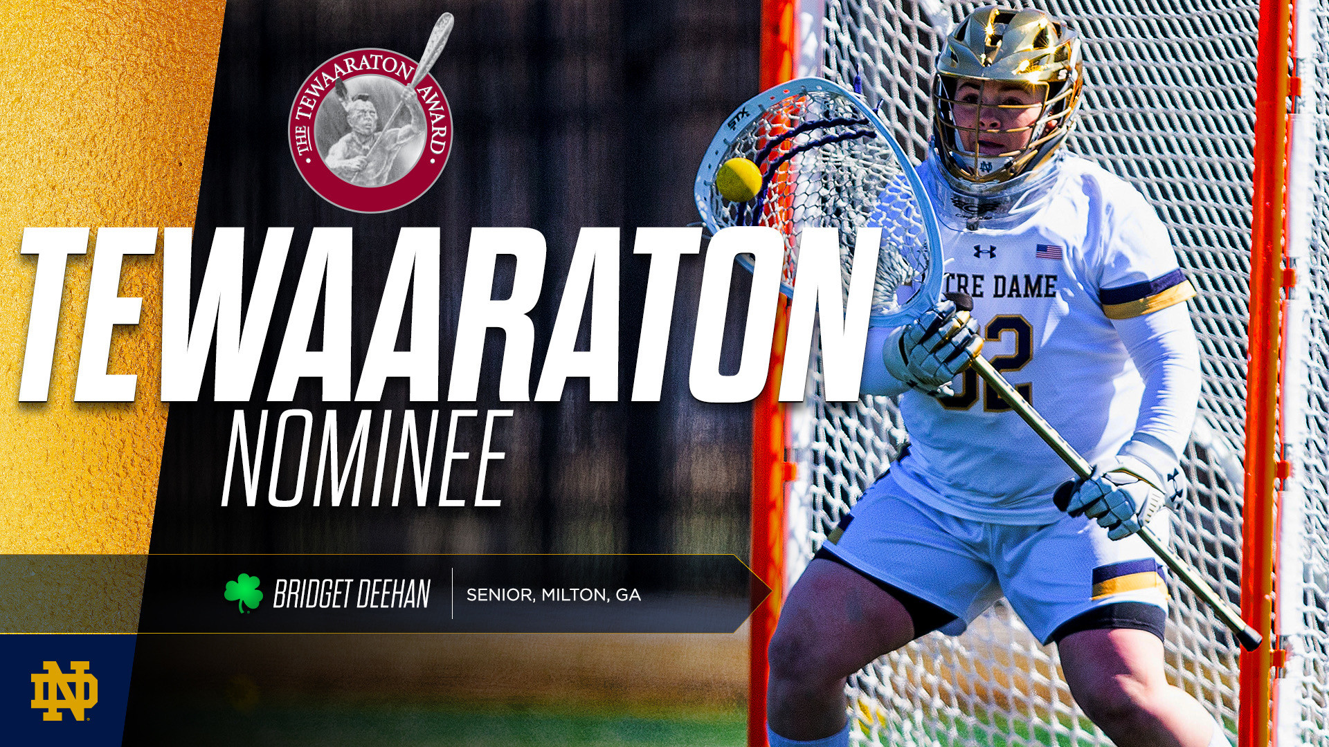 Bridget Deehan Named Tewaaraton Award Nominee Bridget Deehan Named Tewaaraton Award Nominee