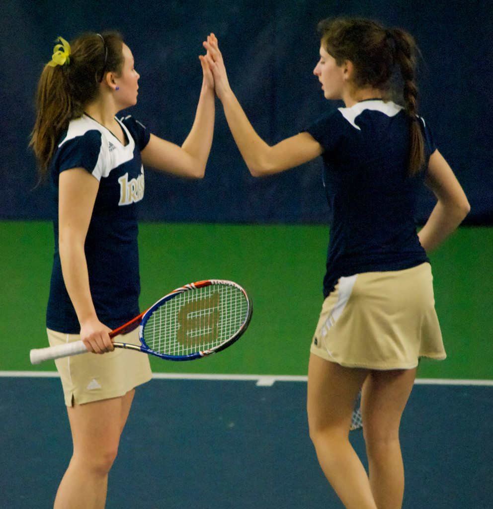 3/2/11 Women's Tennis vs. Iowa