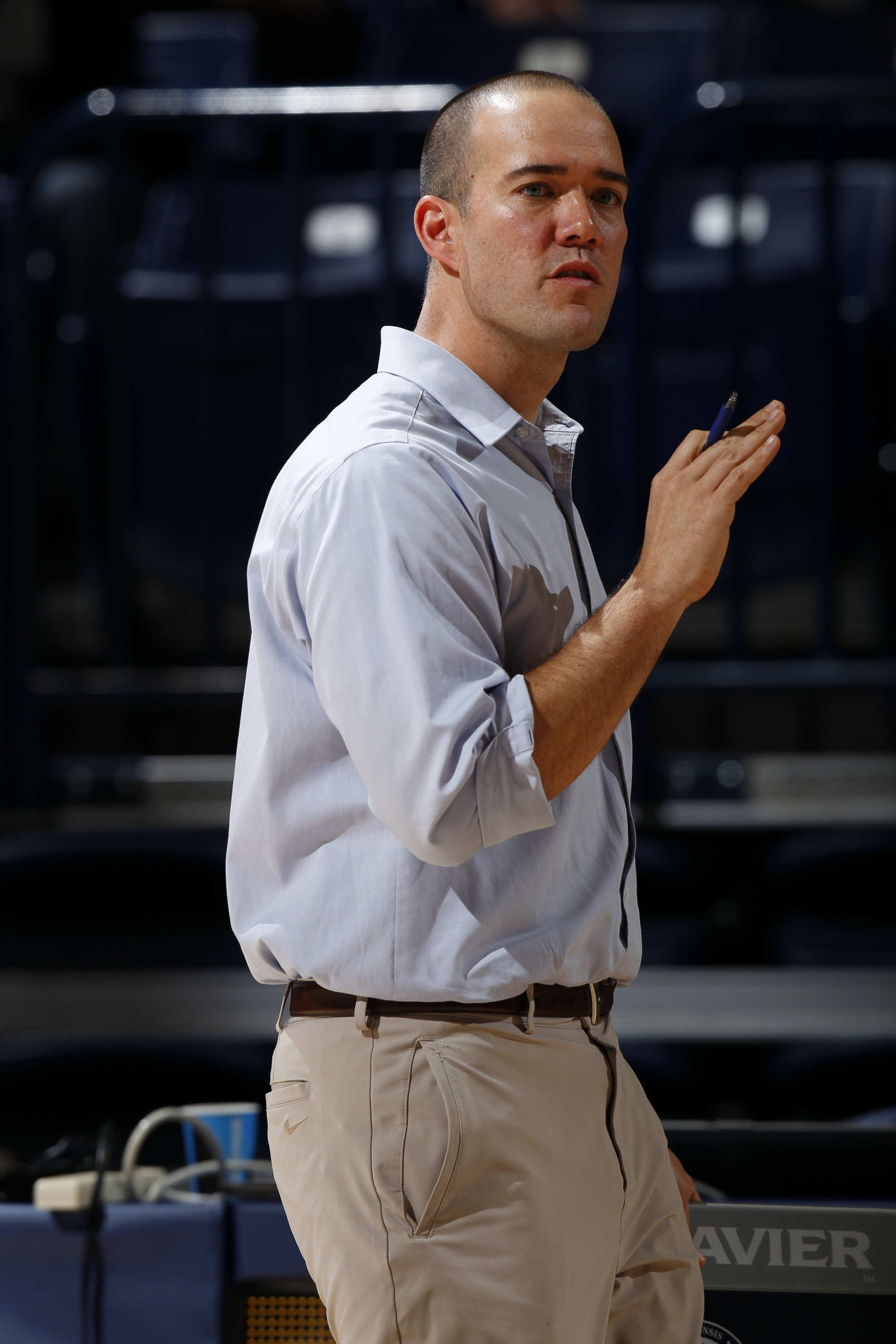 Former Xavier Head Coach Mike Johnson Joins Jim McLaughlin’s Irish Volleyball Staff Former Xavier head coach Mike Johnson has joined head coach Jim McLaughlin as the program's associate head coach.