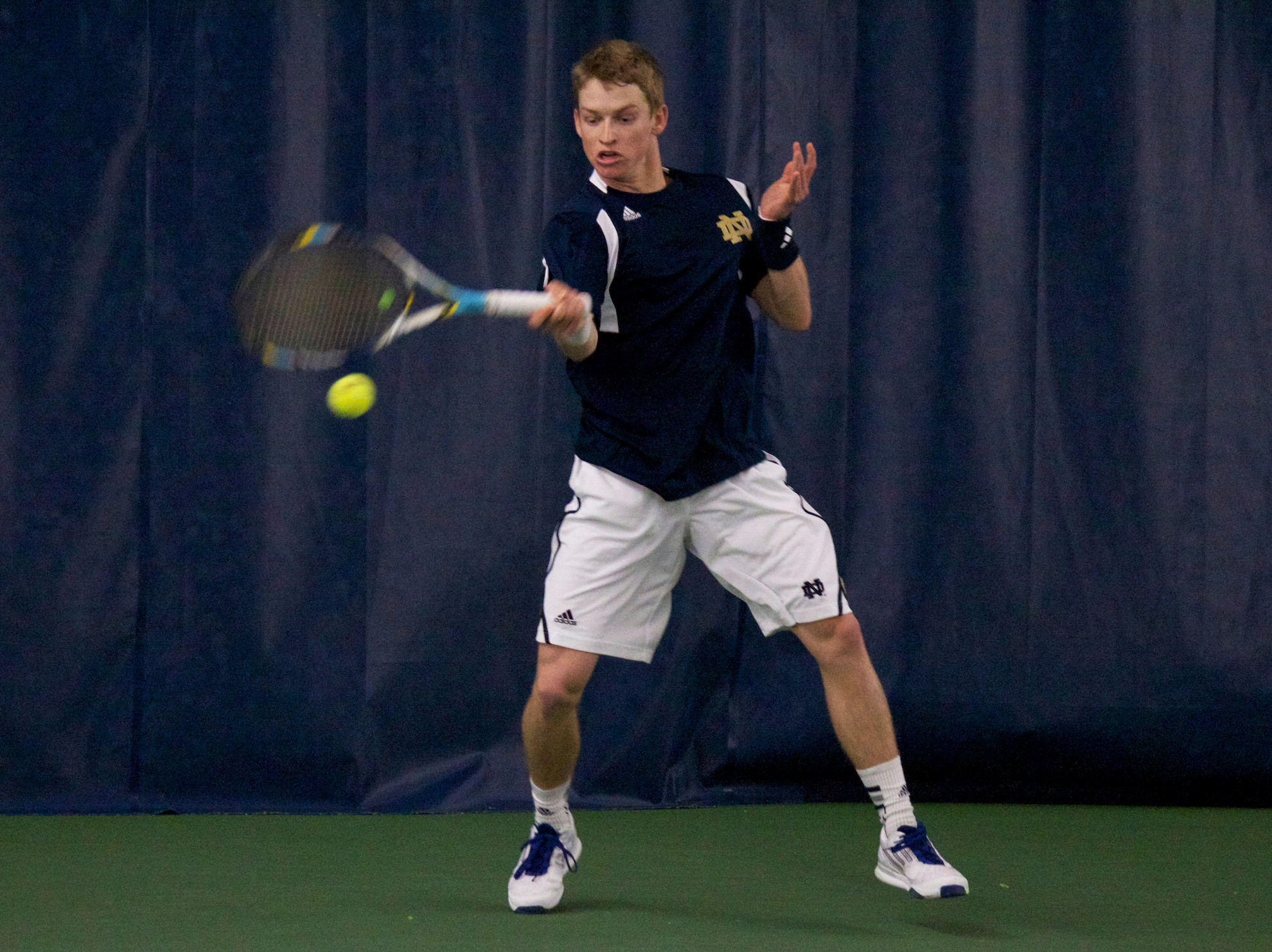 Irish Weekend Ends In National Indoor Quarterfinals Sophomore Josh Hagar