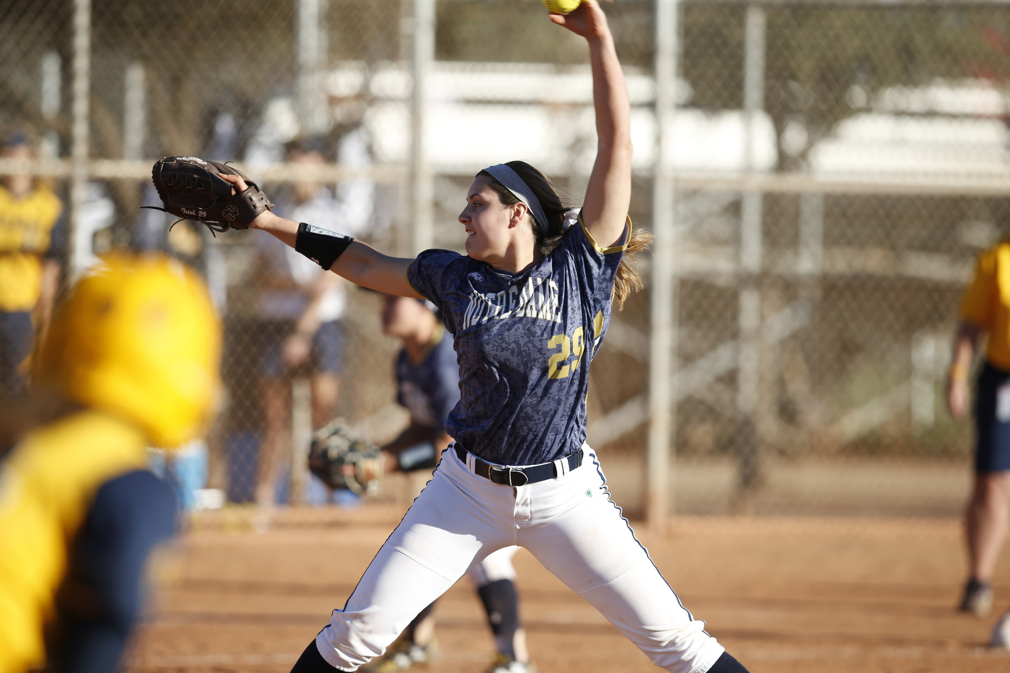#23 Irish Extend Streak To Seven With Citrus Classic Double Dip Sophomore pitcher Katie Beriont