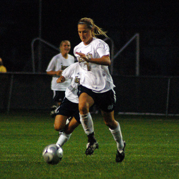 Irish Drop Spring Opener To St. Louis Athletica, 3-1 Rising senior midfielder Amanda Clark scored in the second half of Notre Dame's 3-1 spring season loss to WPS franchise St. Louis Athletica on Saturday afternoon at Edwardsville (Ill.) High School.