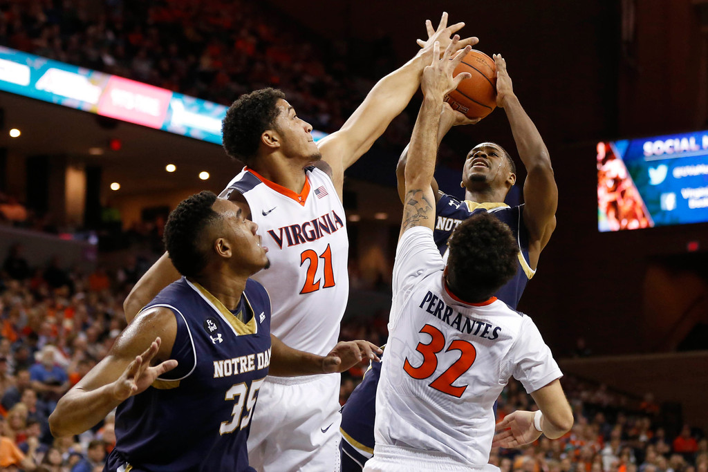No 5. UVA 77, Notre Dame 66