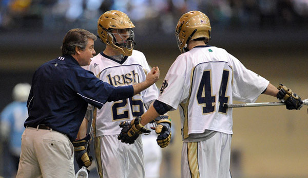 Irish And Buckeyes To Meet In <i>Showdown In The Shoe</i> On Saturday Head coach Kevin Corrigan has guided Notre Dame to a 12-0 mark so far this season.