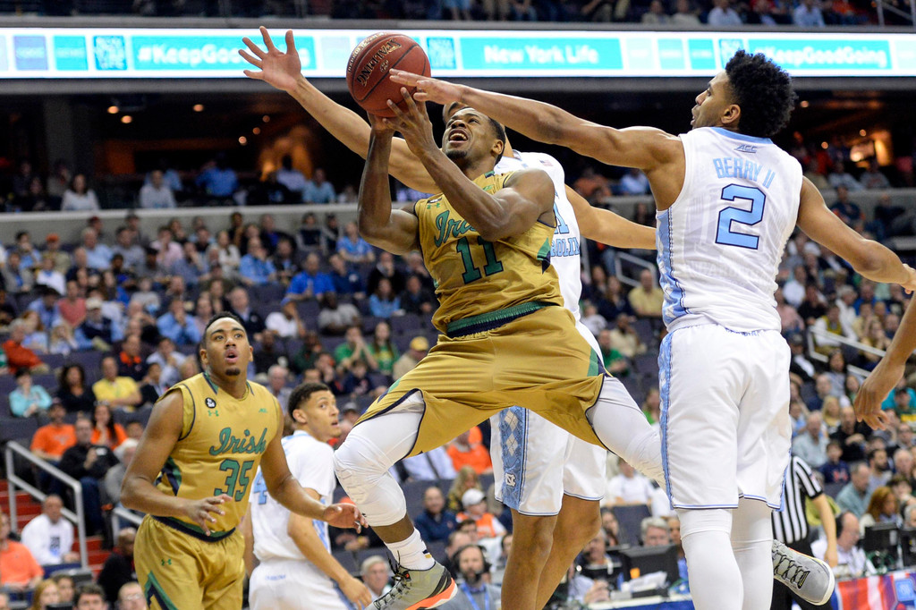 No. 7 North Carolina vs. Notre Dame