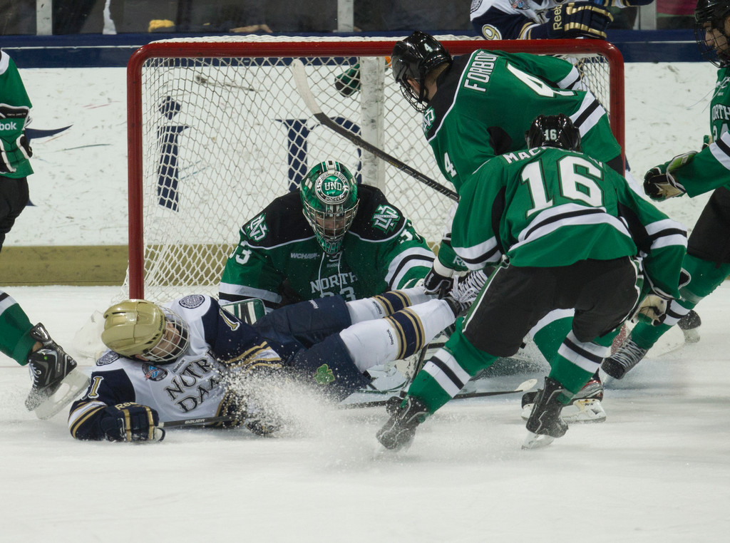 Notre Dame Men's Hockey vs North Dakota 11-23-2012