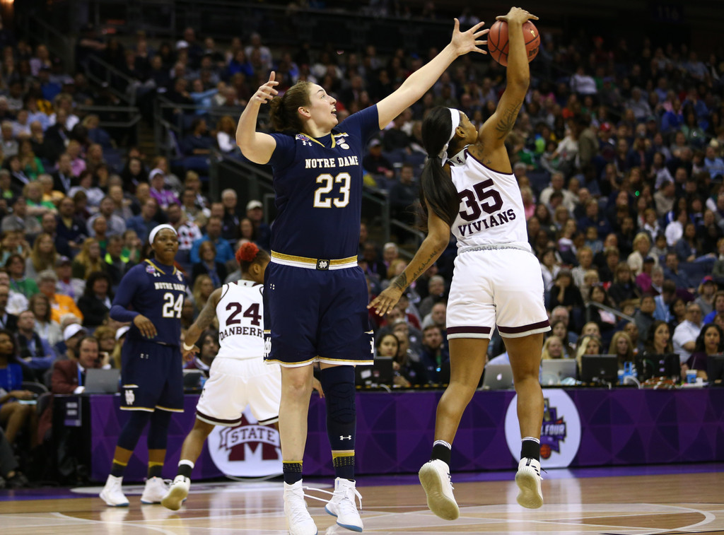 NCAA National Championship: ND WBB 61, Mississippi State 58 (USATSI)