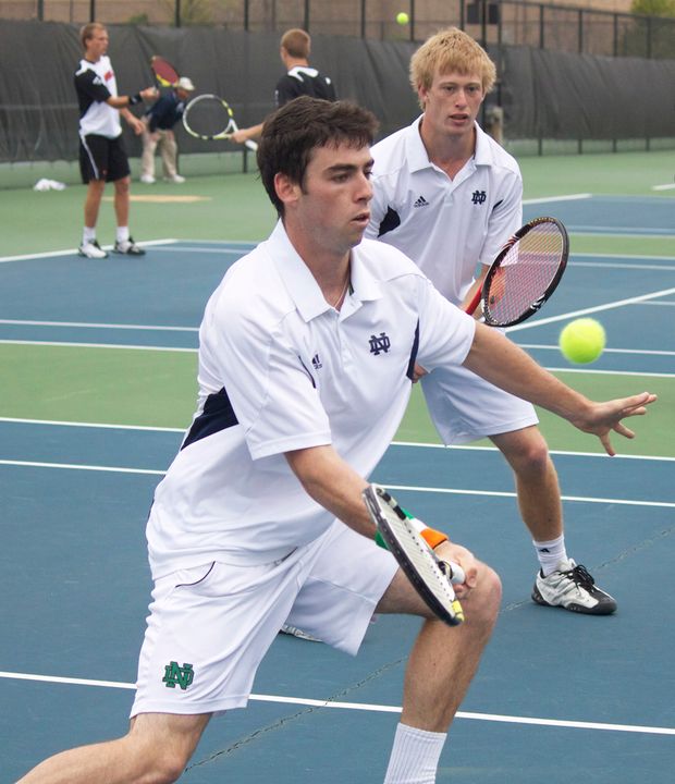 Seniors Niall Fitzgerald and Casey Watt closed out their Irish careers on Thursday evening.