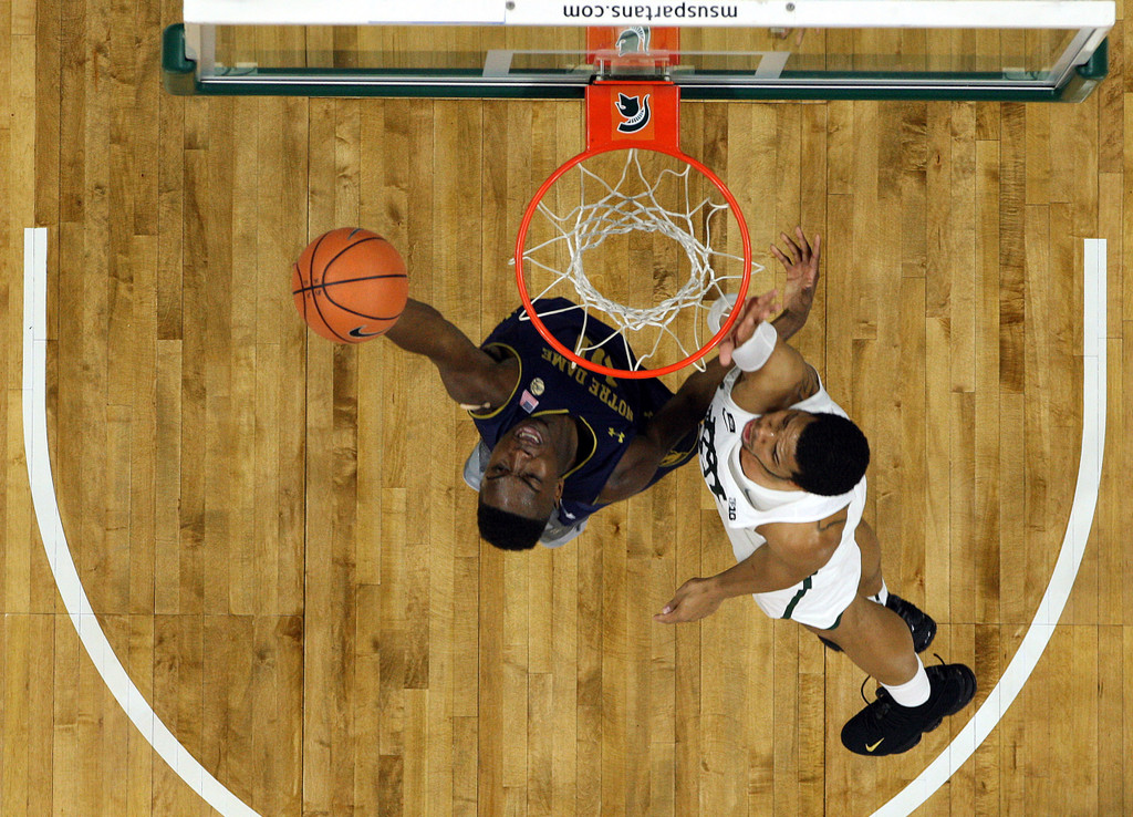 ND Men's Basketball at Michigan State (USATSI)