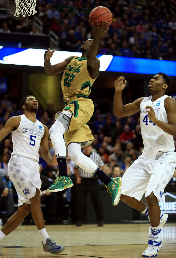 NCAA Men's Elite Eight: Notre Dame vs. Kentucky