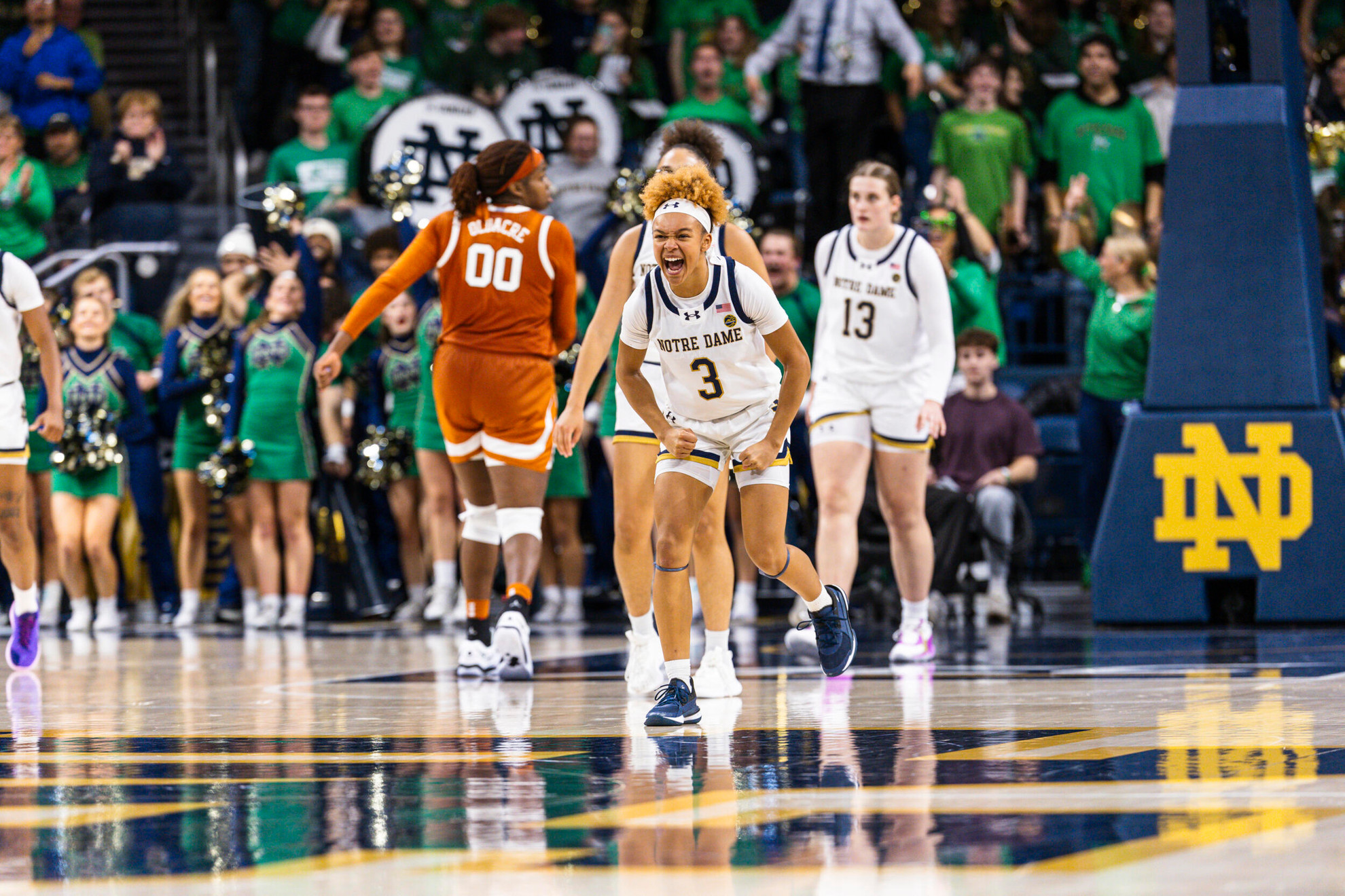 No. 10 Notre Dame Downs No. 4 Texas In Overtime, 80-70 No. 10 Notre Dame Downs No. 4 Texas In Overtime, 80-70