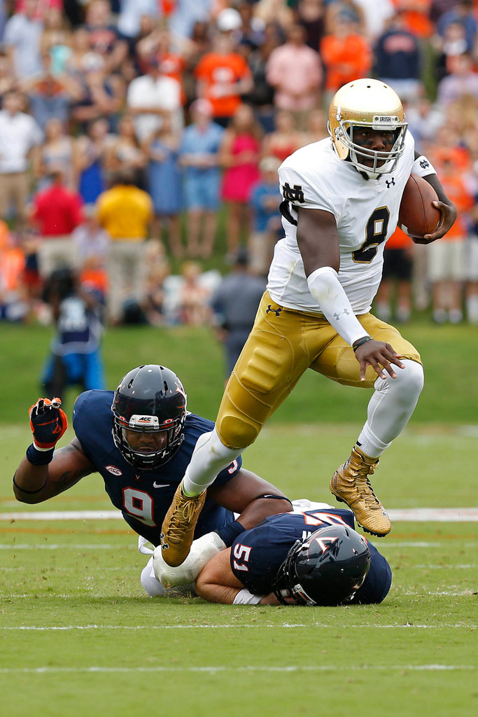 Notre Dame 34, Virginia 27