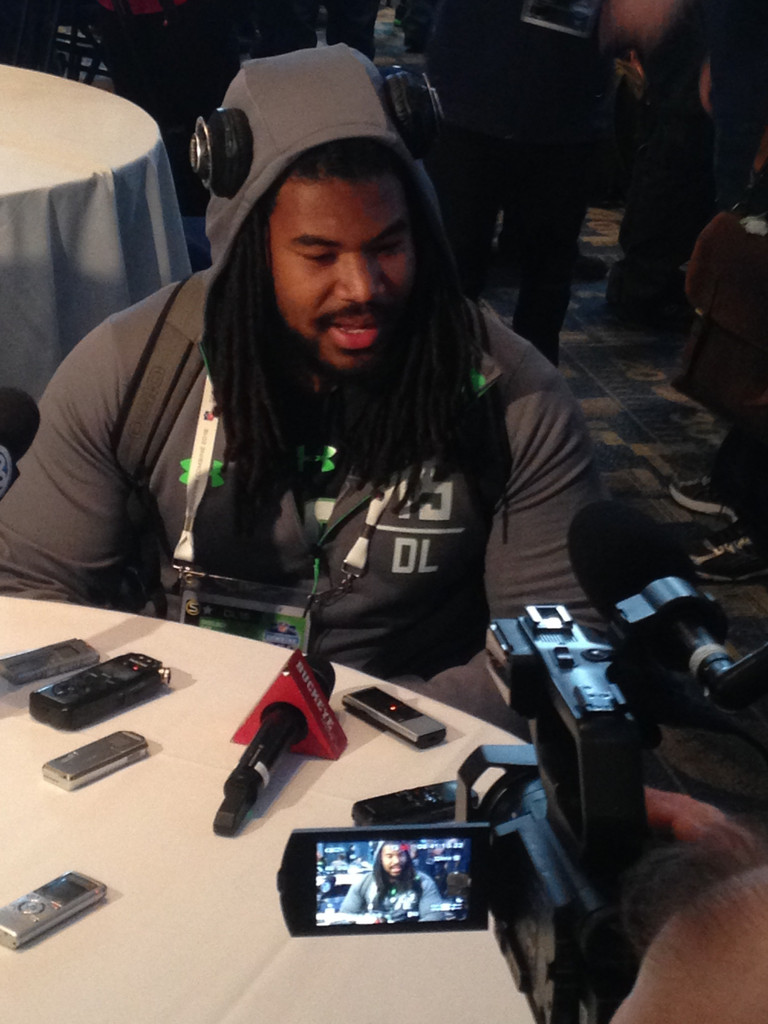 Notre Dame at NFL Combine