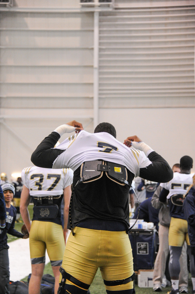 ND at the Pinstripe Bowl - Wednesday