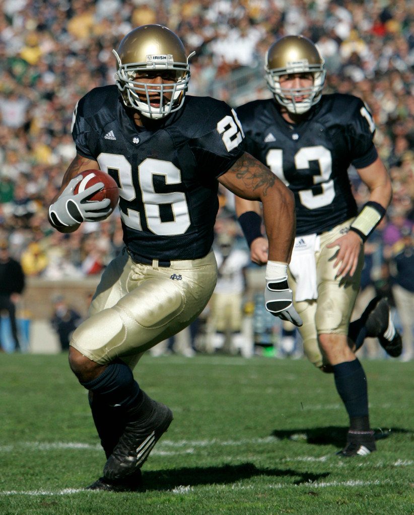Notre Dame Football vs. Navy, 11/03/2007 (AP)
