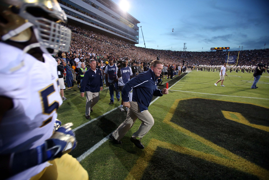 Notre Dame at Purdue (USATSI)