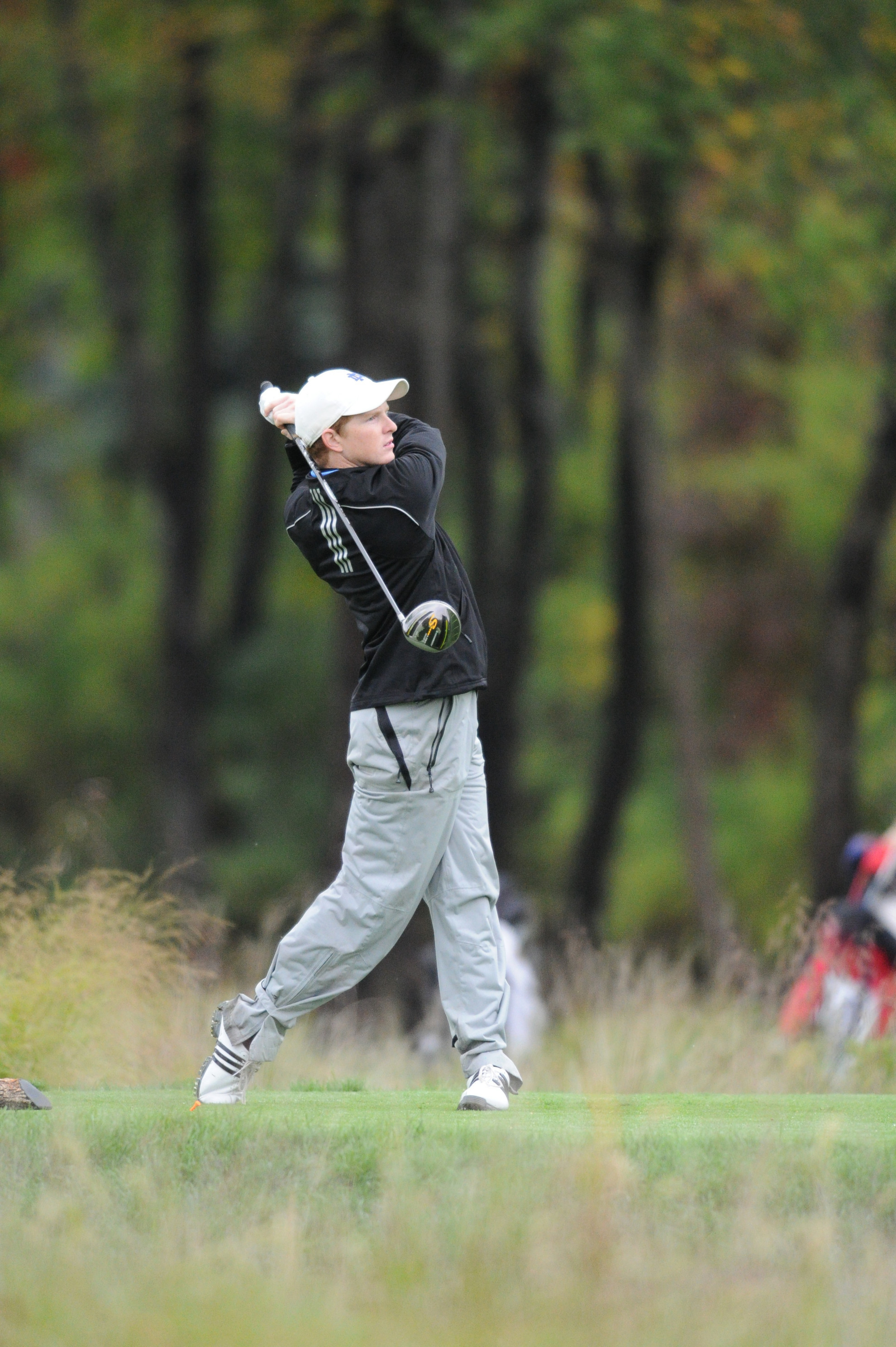 Steady Play In Round One Earns Irish Golf Share Of Third Place At Macdonald Cup Paul McNamara (above) and teammate Peyton Vitter are tied for 19th place after day one at the Macdonald Cup