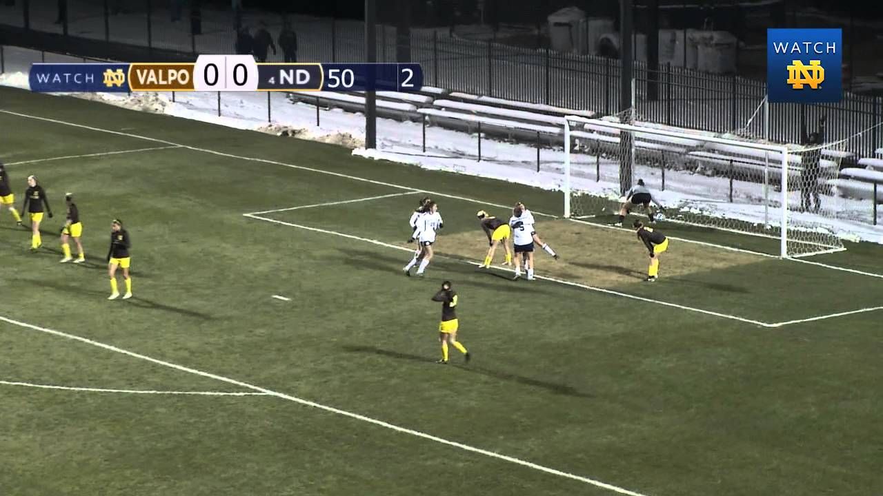 Notre Dame vs Valparaiso Women's Soccer NCAA Tournament Highlights