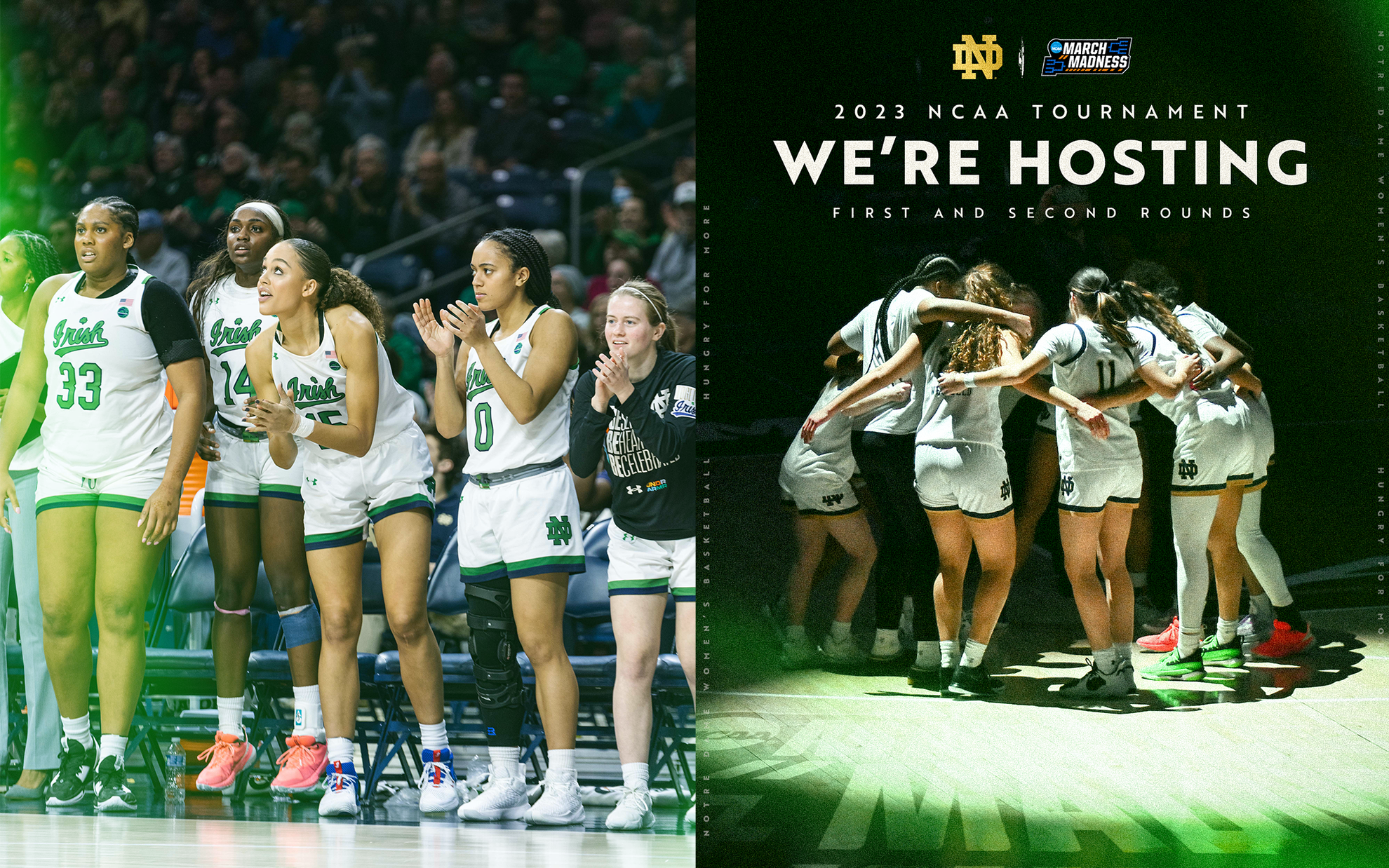 Irish to host NCAA Tourney for first time since 2019 Irish to host NCAA Tourney for first time since 2019