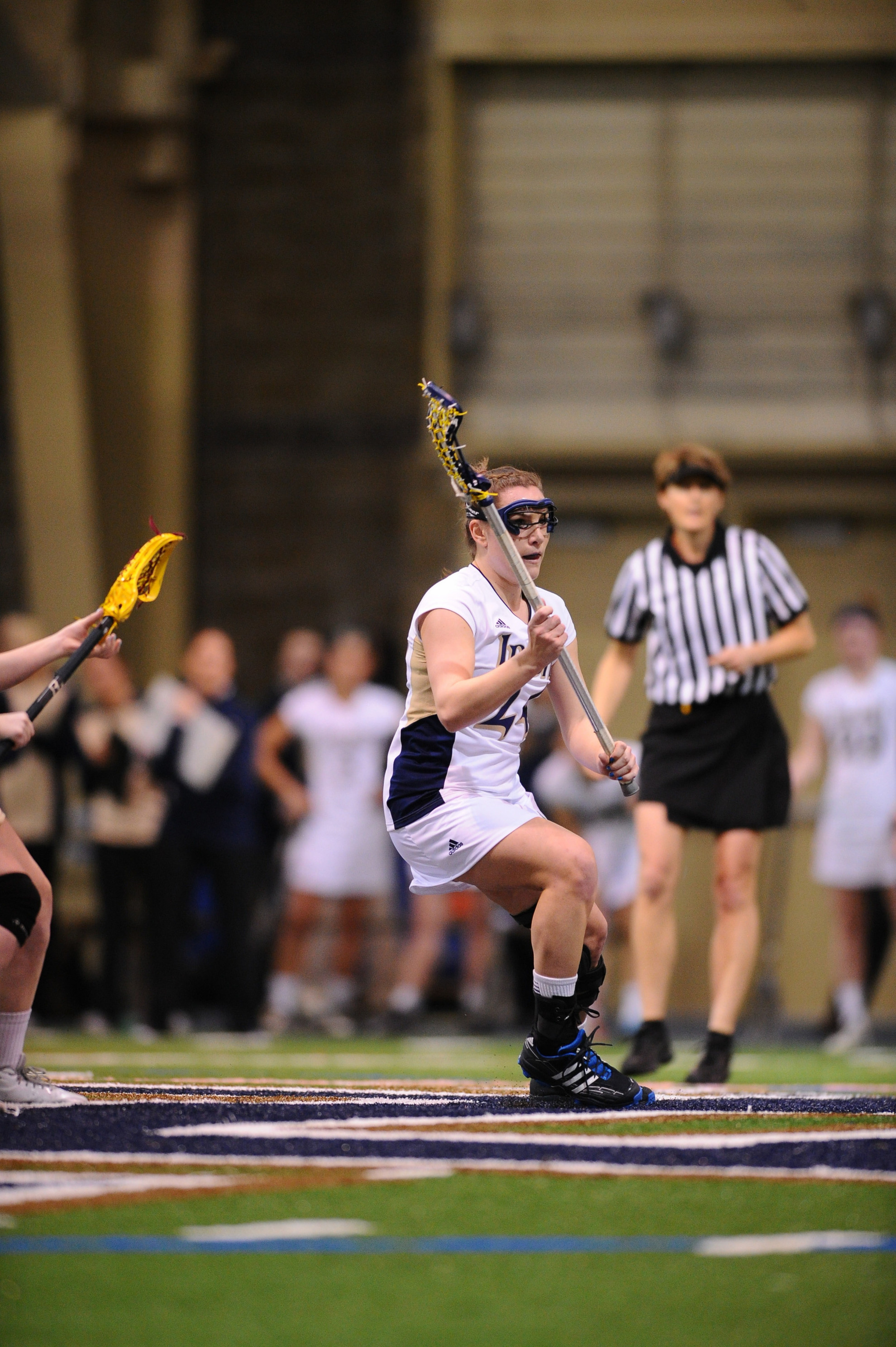 Deep Women’s Lacrosse Midfield Comes at Opponents in Waves Freshman Casey Pearsall has made plays all over the field this year with 12 points, 16 ground balls, 14 draw controls and five caused turnovers.