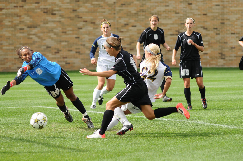 Notre Dame Women's Soccer vs Oakland on 09-23-2012