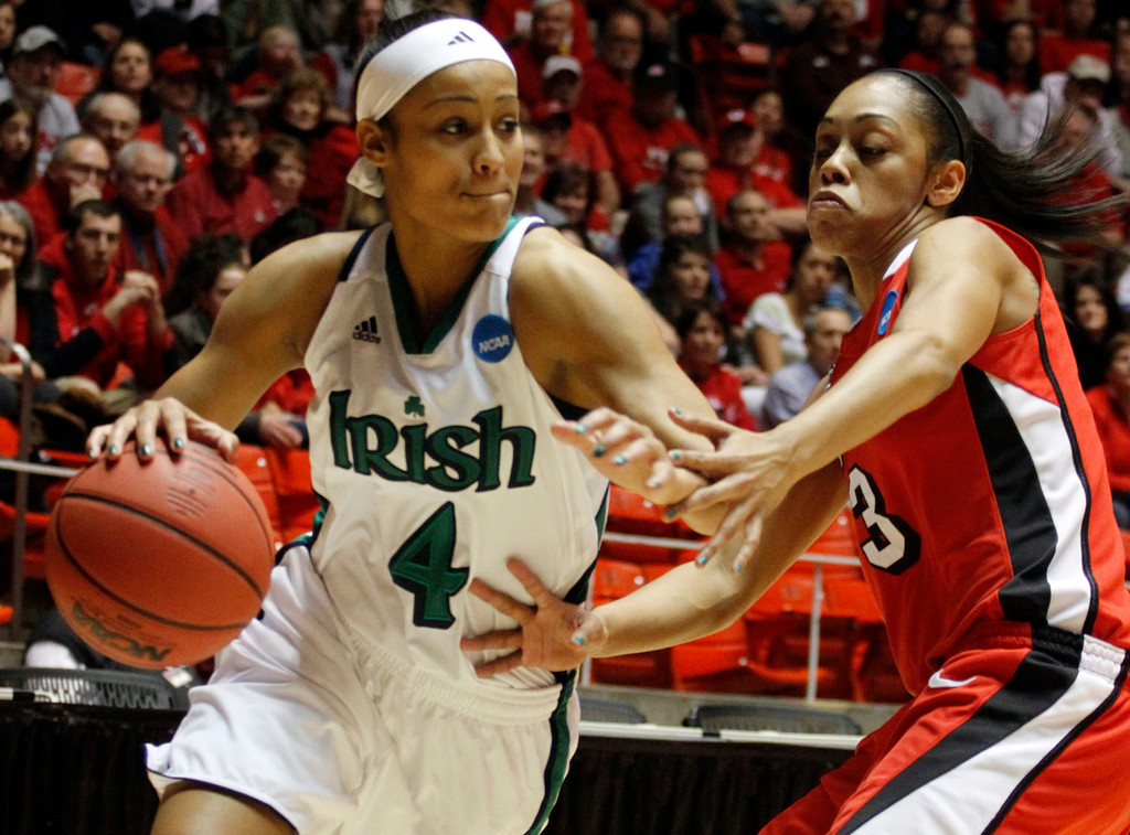 Irish Take Care of Utes 67-54, Advance to NCAA Second Round (AP)