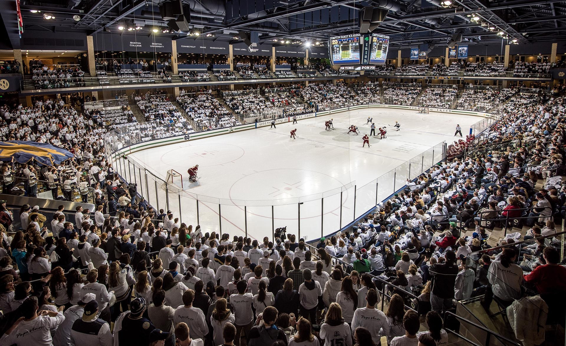 Field Set For NCAA Midwest Regional at Notre Dame For the first time, Saturday will be an NCAA Hockey Night in South Bend.