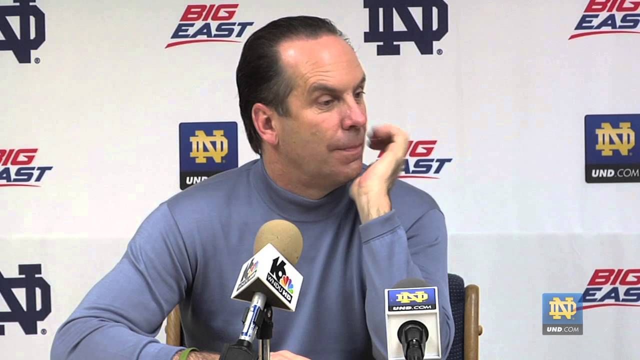 Coach Mike Brey Postgame Comments - Brown