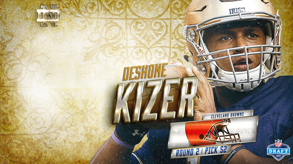 DeShone Kizer Selected No. 52 Overall by the Cleveland Browns DeShone Kizer Selected No. 52 Overall by the Cleveland Browns