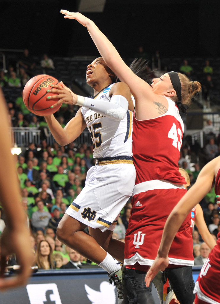#2/3 Irish Outlast Indiana 87-70, Advance to Sweet 16