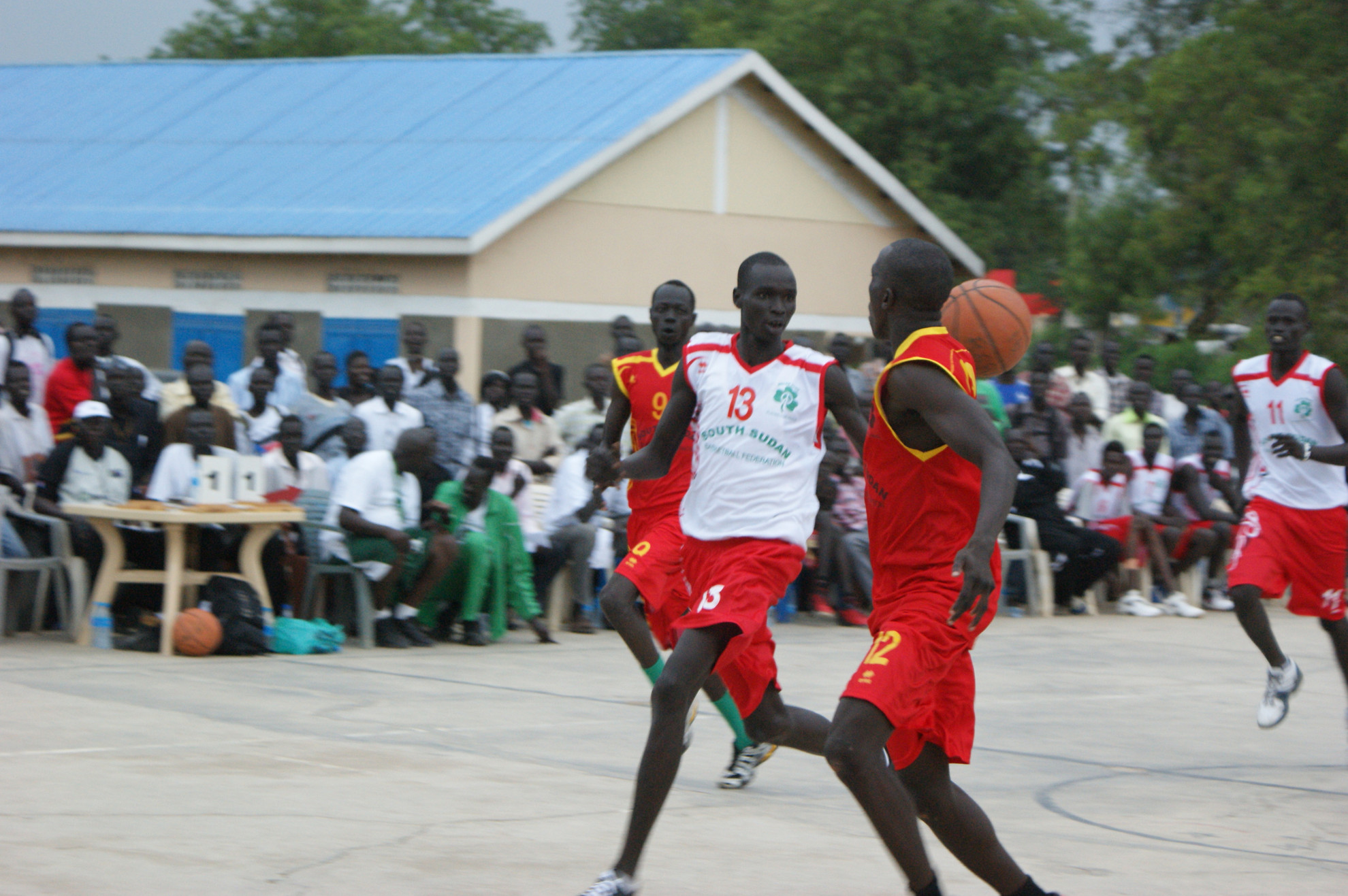 SPLA Cruises To Playing For Peace Championship The Sudanese People's Liberation Army defeated Juba University, 55-40, in the title game of the Playing for Peace Championships in South Sudan.