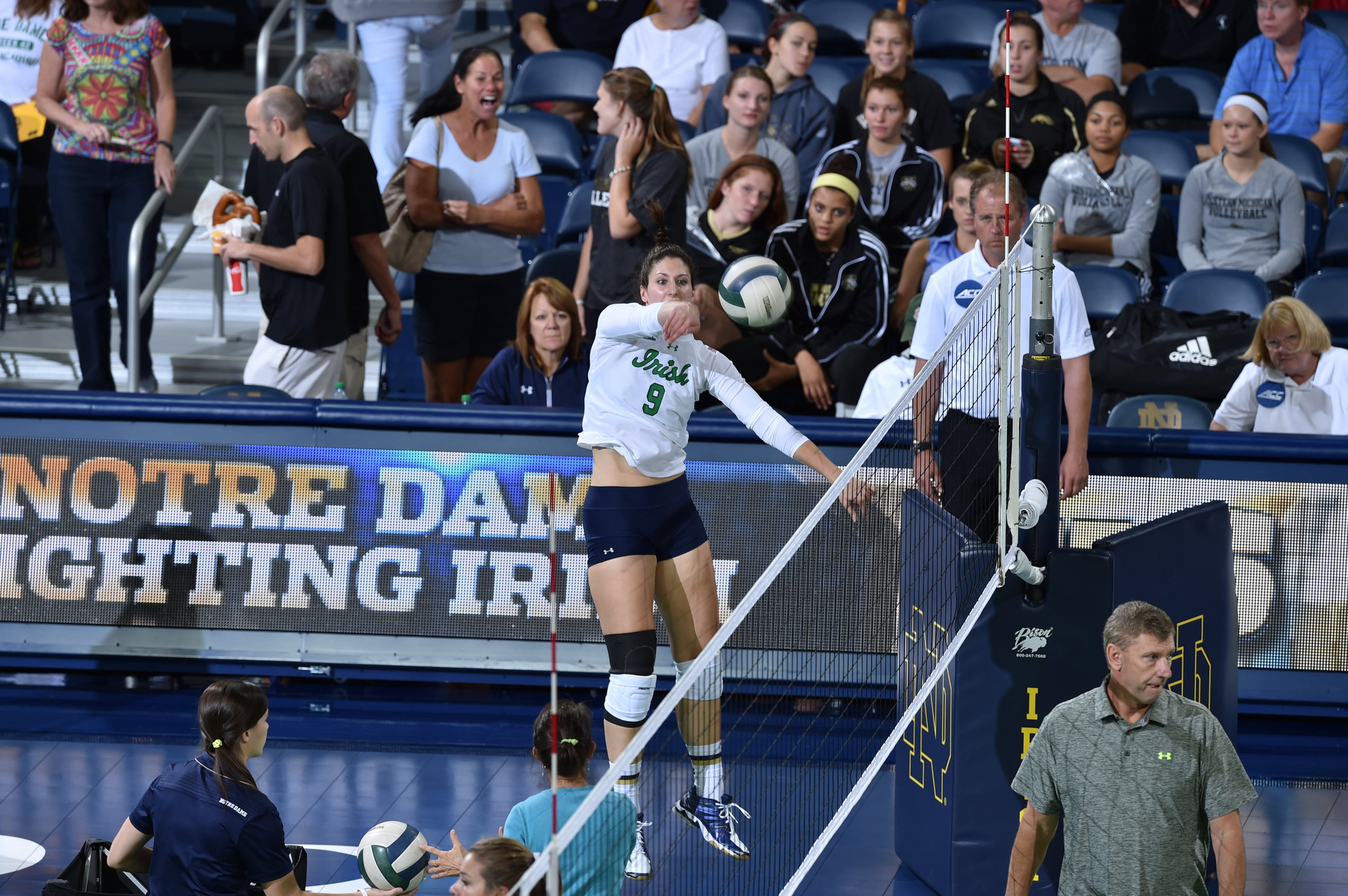 Irish Welcome ACC Foe Pitt For Senior Day Friday Afternoon Grad student Nicole Smith will play her final match in a Notre Dame uniform at 4 p.m. Friday against Pitt.