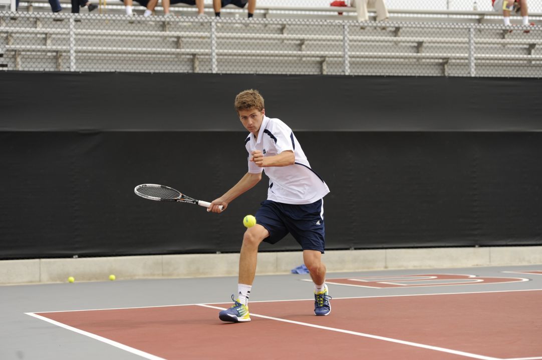 Sophomore Quentin Monaghan begins play today in the ITA Men's All-American Championships.