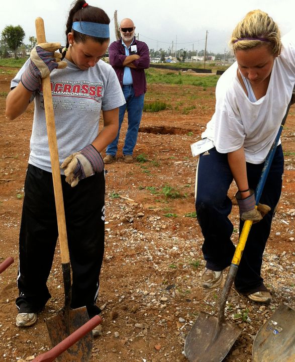 Notre Dame student-athletes performed more than 8,000 hours of community service during the 2011-12 academic year.