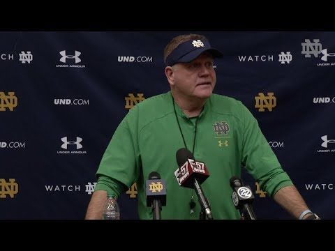 @NDFOOTBALL BRIAN KELLY PRESS CONFERENCE - SYRACUSE (11/15/18)