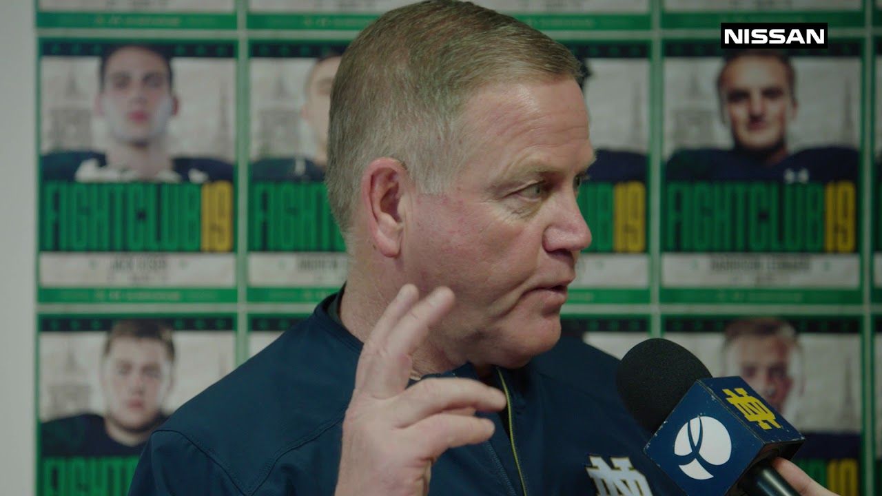 @NDFootball | Brian Kelly Signing Day Interview