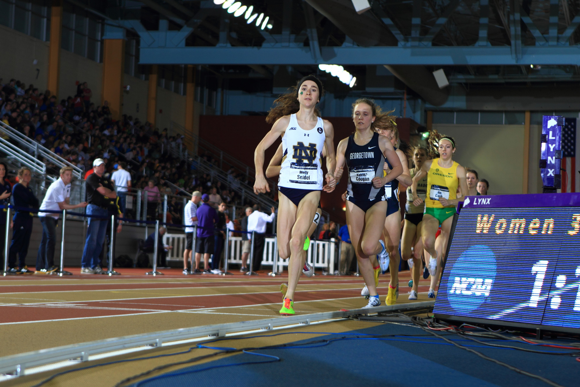 Seidel, McGrath Headline Irish All-ACC Academic Team Picks Indoor Track Championships